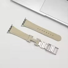 Women Leather Strap for Apple Watch