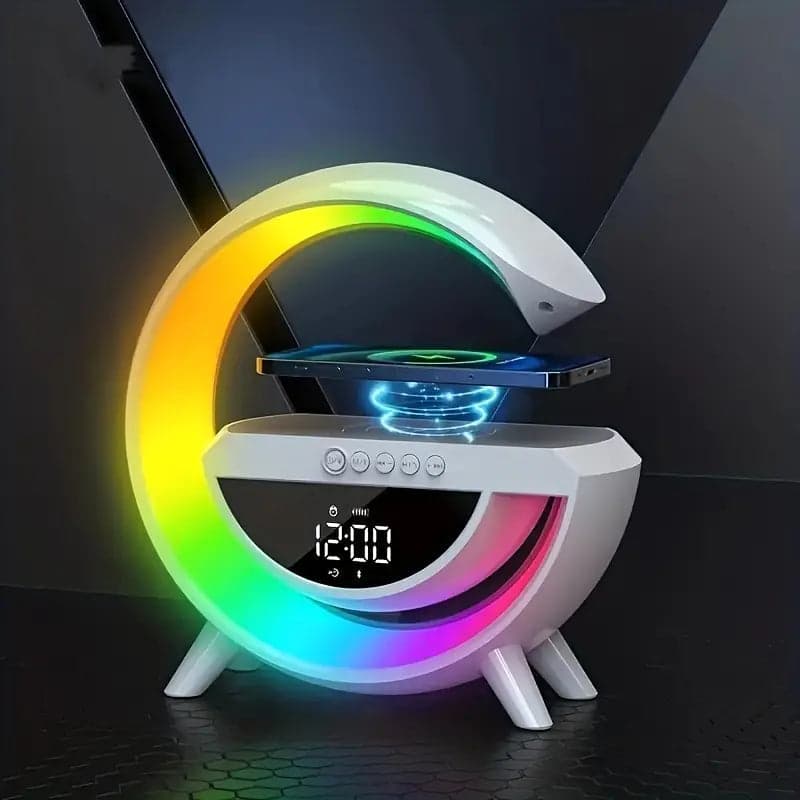 Bluetooth Speaker-Colorful Atmosphere Light Wireless Charging