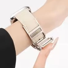 Women Leather Strap for Apple Watch