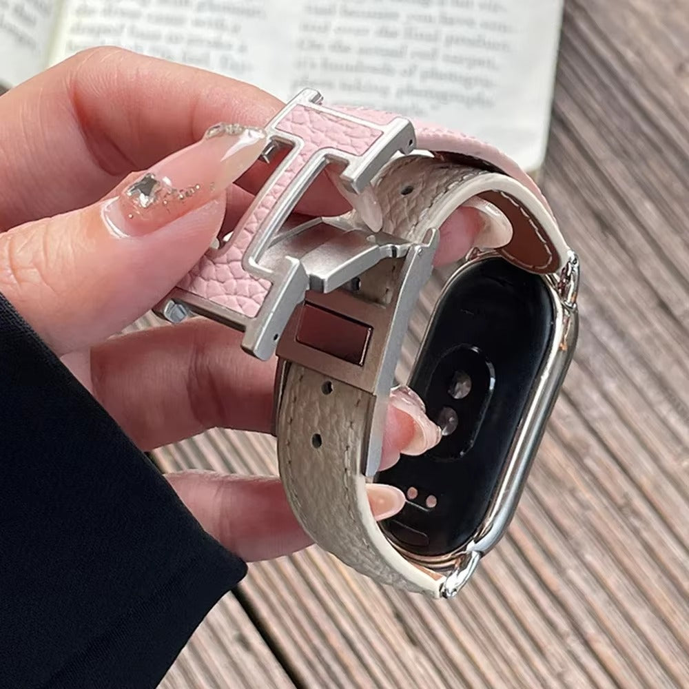 Women Leather Strap for Apple Watch