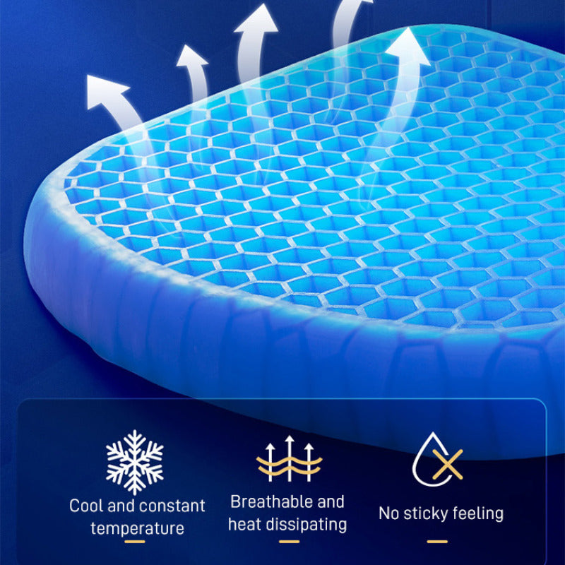 Silicone Ice Pad Insulated Car Seat Cushion